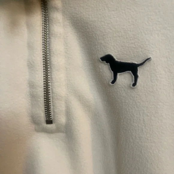 Victoria's Secret white Zip-Up Sweater NWT - Picture 3 of 6